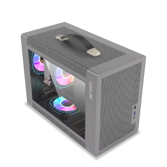 Ant Esports Box C Air Mini-Tower (MFF) Computer Case/Gaming Cabinet